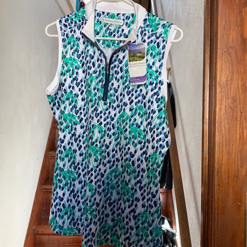 New with tags!  Pebble Creek large Golf shirt!